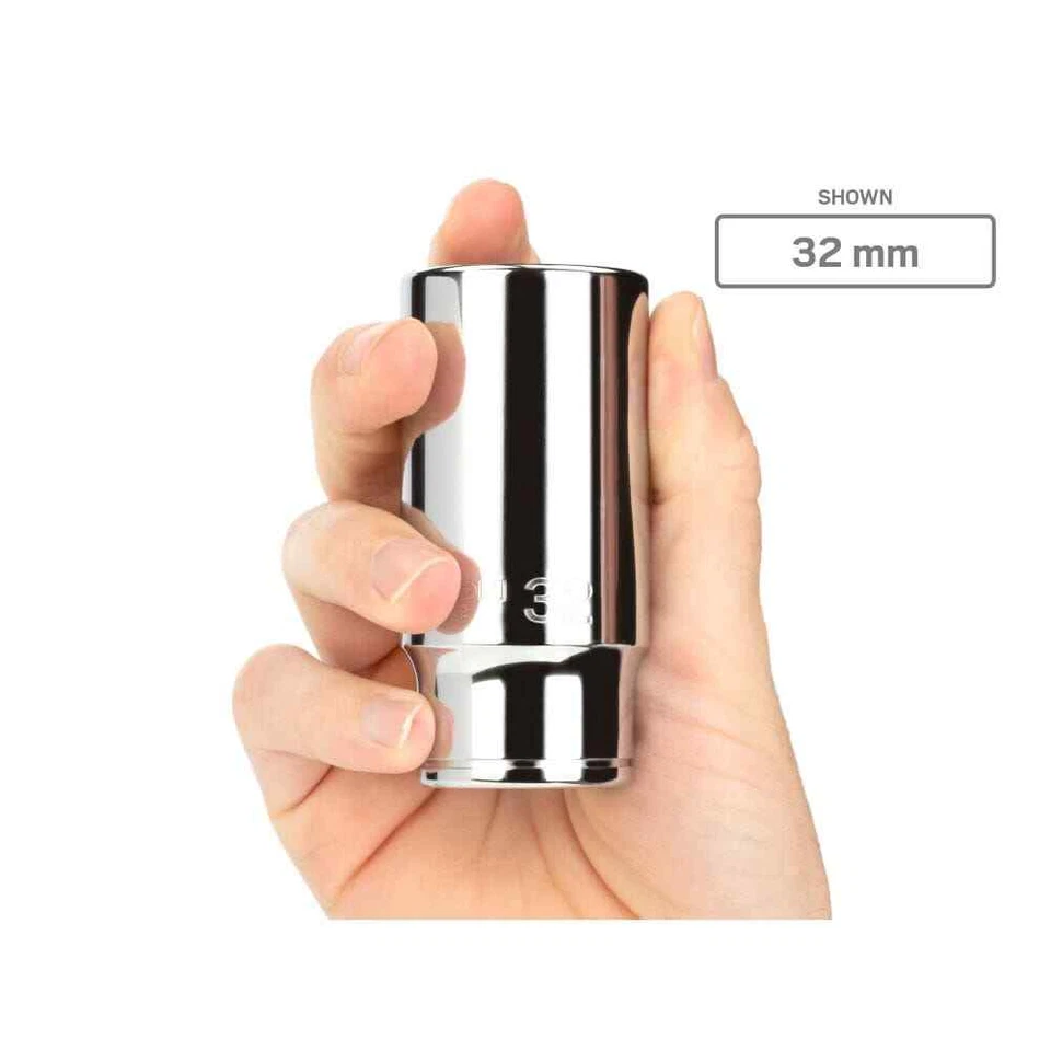 TEKTON 50 mm Socket Chrome-Plated Steel Deep-Length 3/4 in. Drive x 6-Point - Image 2 of 4