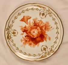 KPM Royal Berlin Plate, Morning Glories, Art Nouveau