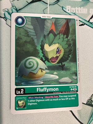 Fluffymon ST18-01 C Digimon Starter Deck 18: Guardian Vortex NM | eBay