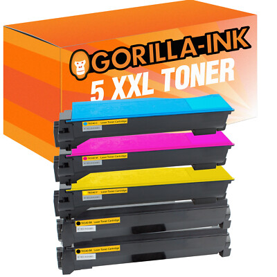5x Toner XXL für Kyocera Mita FS-C 5100 DN FS-C5100DN TK-540