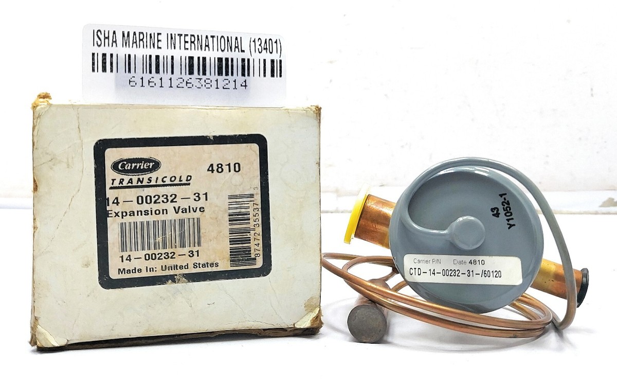 Carrier Transicold CTD-14-00232-31-/60120 Expansion Valve 4810 | eBay