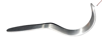 DEAVER Retractor,  1 Inch wide Blade, 8'', Flat Grip