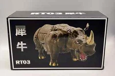 Ready! New 4th Party Rhinox BeastWars MP59 Transforms Toy Action Figure 20CM