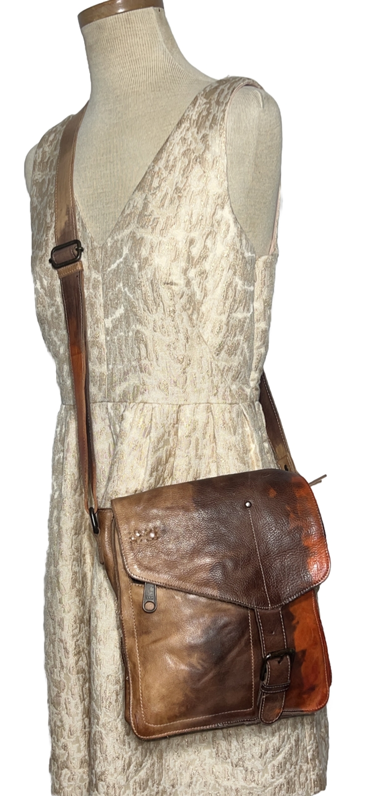 Bed Stu Handbag Venice Beach Desert Sunset Leather Crossbody Purse