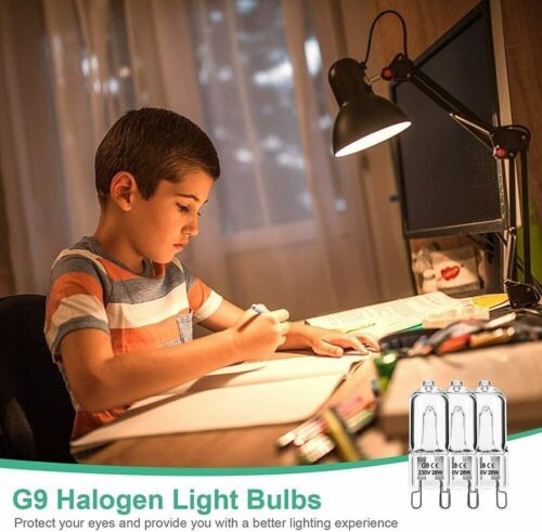 2X/5X/10X G9 Halogen Bulb 25W 20W 40W 50W 60W Warm White Filament Lamp Replace - Picture 9 of 12