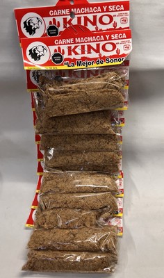 Carne Machaca  Y Seca Kino 10/50g Premium Dried Beef Individual Packs 500G Total