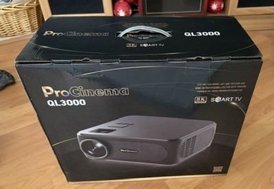Pro Cinema QL3000 8K Projector with Home Theater System