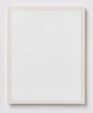 Jumbo Gum Top Desktop Pad with Designer Printed Edge 10"x8" - Threshold 6 packs