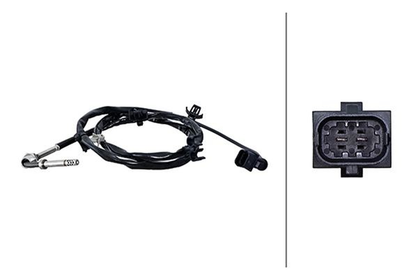 Sensor Abgastemperatur Hella 6PT 010 376-331 FüR Opel Meriva VAN S10 Cdti-image