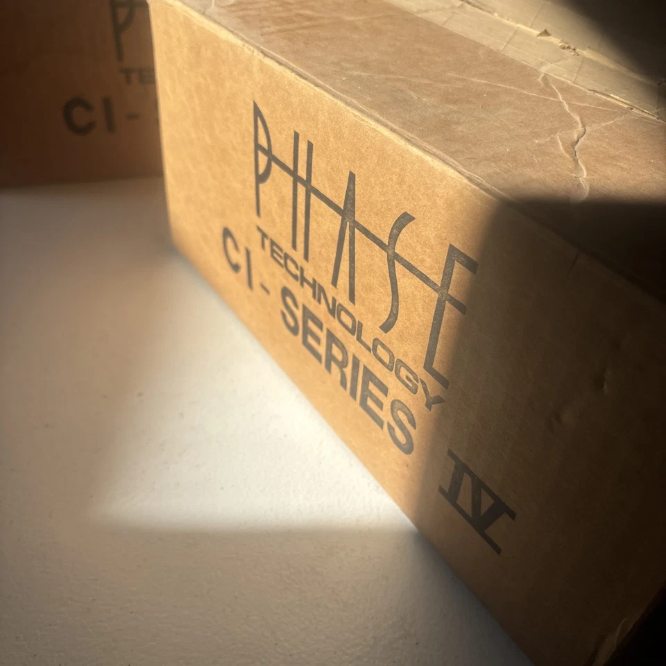 Alto-falantes de parede Phase Technology CI 40 Series IV vintage década de 1980 novo na caixa - Imagem 4 de 4