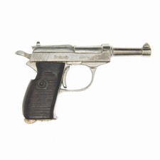 Spielzeug D&rsquo;Epoche, Petit Pistole Miniatur Der Markierung Redondo. 67x40mm