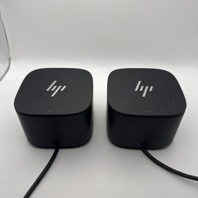Lot of 2 HP HSN-IX01 Thunderbolt Dock 120W G2 USB-C Docking Station No AC