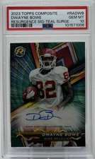 Dwayne Bowe PSA 10 -2023 Topps Composite Resurgence ‘Teal Surge’ /149 -Chiefs