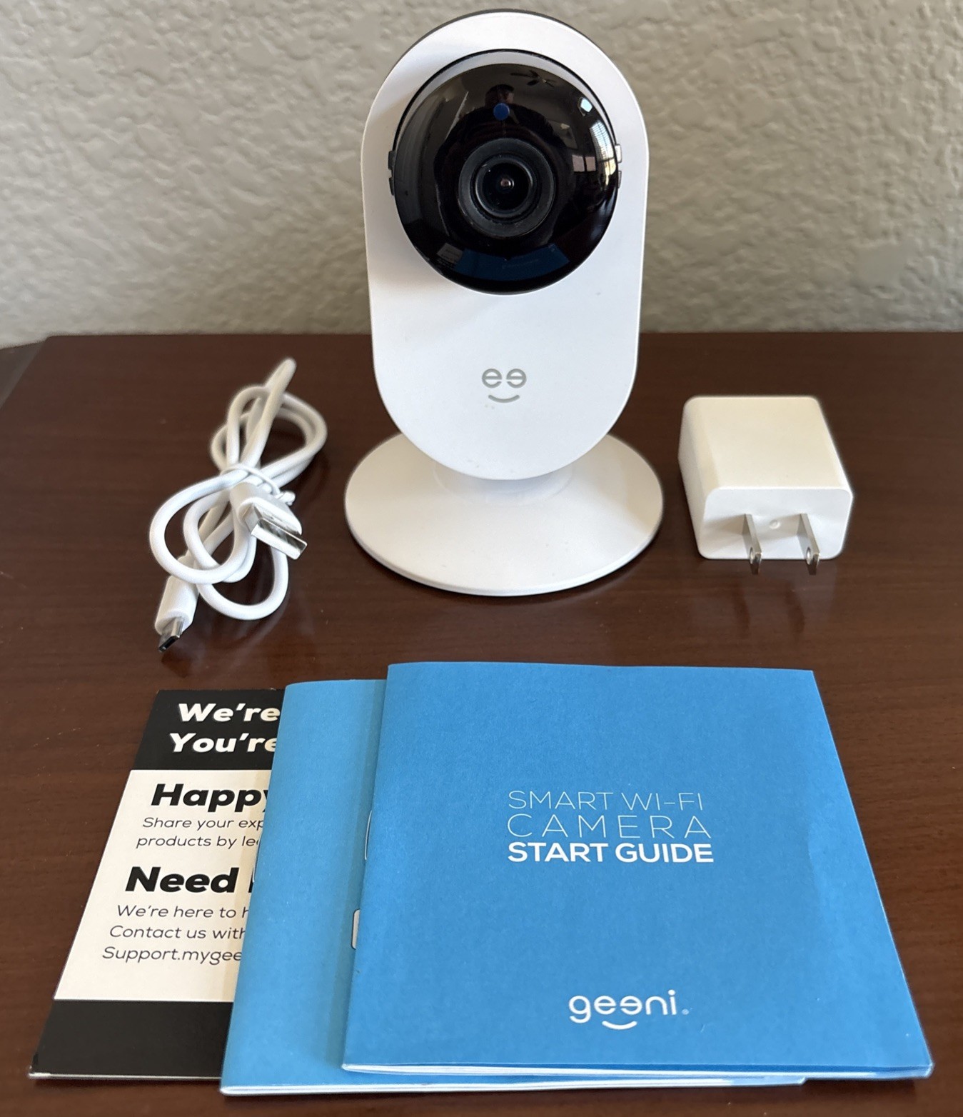 GEENI - Glimpse 1080P Wi-fi HD Smart Camera Indoor Home Security Camera