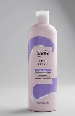 Suave Vivid Color Conditioner:Amino Acid Complex,Moisturizing,16.5 fl oz pack  2