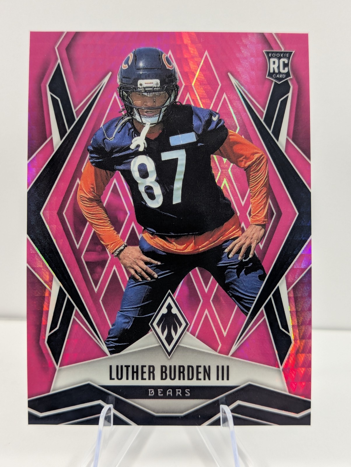 2025 Panini Phoenix - Rookies Luther Burden #196 Pink Hyper /299 (RC)