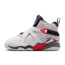 Little Kid's Jordan 8 Retro "Bugs Bunny" White/Black-True Red 305369 100