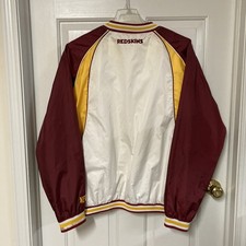 Vintage 90s Washington Redskins NFL Team Apparel Pullover Jacket Men’s L READ