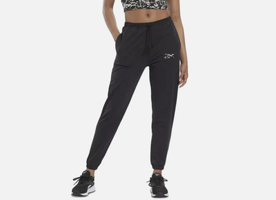 Reebok Women Modern Safari Jogger Pants Black Plus Size 4X