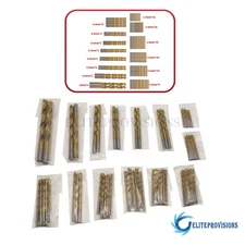 99PCS Metal Drill Bit Set 1.5-10MM HSS Titanium Multi Drill Bits Twist Tools