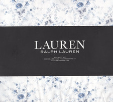 Ralph Lauren King Sheet Set Tiny Floral Blue ...