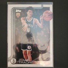 Topps 2025-26 Nolan Traore #219 Brooklyn Nets NBA Basketball Rookie Base Set