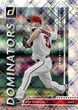2020 Donruss #D-1 Max Scherzer Dominators Vector