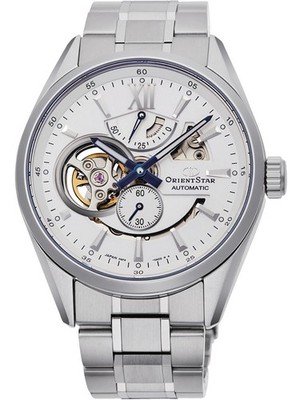 Orient Star RE-AV0113S00B Contemporary Automatik 41mm Herren Weiß Silber 10 ATM