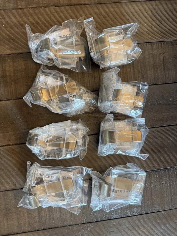 Gancho de punta cuadrada Liberty B43305-720-CP champán bronce pared transparente *Lote de 8* Foto 2 de 4