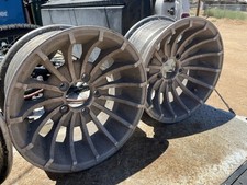 2 Turbine Wheels 14x6 12 Pair Ford 412 Bolt Pattern
