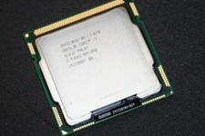 PROCESSEUR INTEL i7-870 2,93 - 3,6 GHZ SOCKET 1156 SLBJG avec pâte thermique.