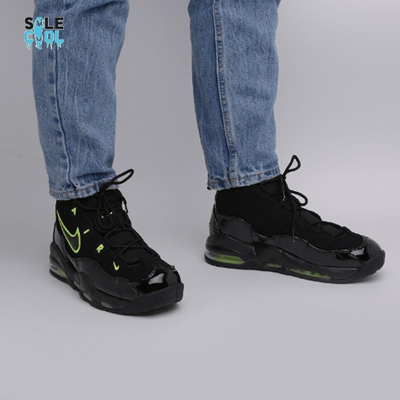 Nike Air Max Uptempo 95 Retro Black Volt Sneakers Men display picture 3