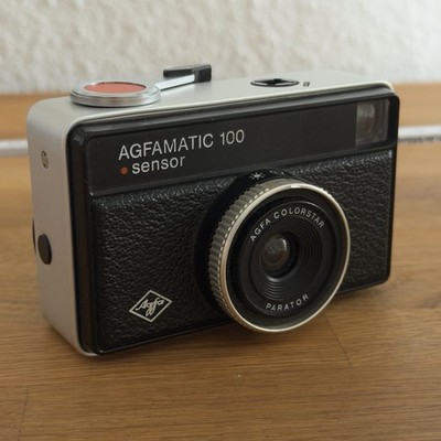 Agfamatic 100 sensor Vintage Kamera   70er Jahre Kult   Agfa Colorstar Parator