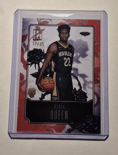 2025 Topps Signature Derik Queen Red (RAW)
