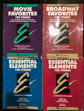 Lot of 4 Violin Essential Elements Strings 1,...