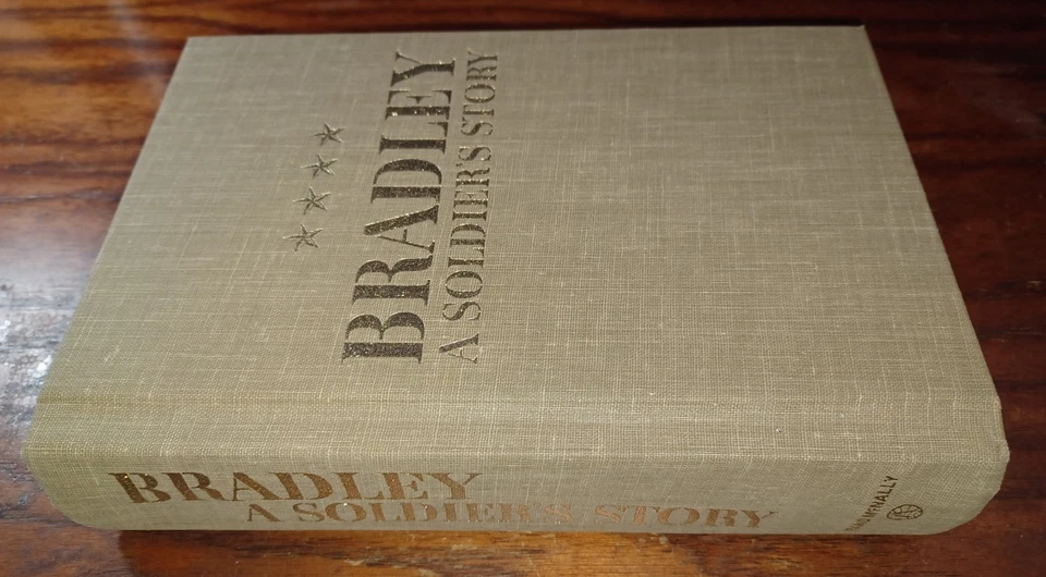 General Omar Bradley - SIGNED / A Soldier's Story: 1ST HBDJ ILL / WW II NORMANDY Foto 3 de 4