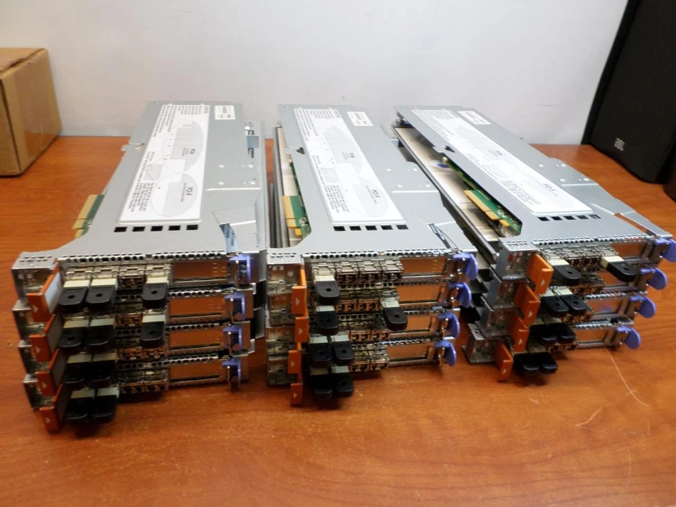 IBM 44V4768 Blind Swap Cassette w/ IBM 00ND468 Quad-Port 10GbE SFP PCIe - Image 2 of 4