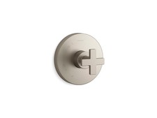 KOHLER TS731153BN Composed RiteTemp Valve Trim With Cross Handle Vibrant