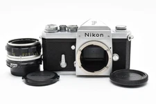 Nikon F Eyelevel Film Camera NIKKOR-H 50mm F/2 Ai Converted [Near Mint] #2399838