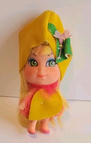 Mattel Liddle Kiddles Laffy Lemon Soda Pop Bottle Doll Vintage 1967