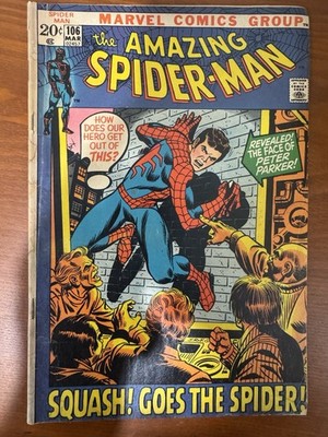 The Amazing Spider-Man #106 (Marvel Comics March 1972)
