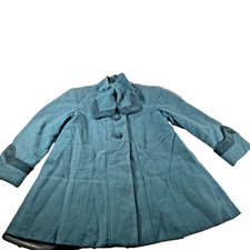 1940s ESTATE Little Girls Coat I. Magnin  Co. Size 2T-3T GREAT MOVIE PROP READ