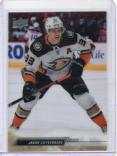 2022-23 Upper Deck Series 1 Jakob Silfverberg Clear Cut