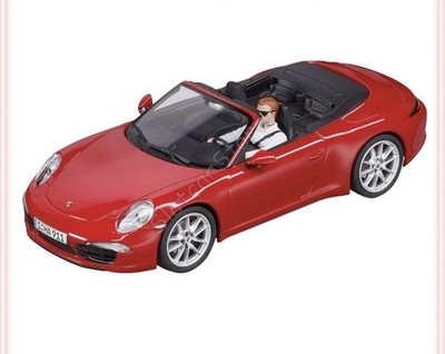 Carrera Evolution 1/32 Porsche 911 Carrera S Cabriolet Rot Neu in BOX