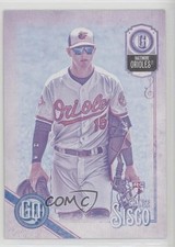 2018 Topps Gypsy Queen Missing Black Plate Chance Sisco #152 y5m