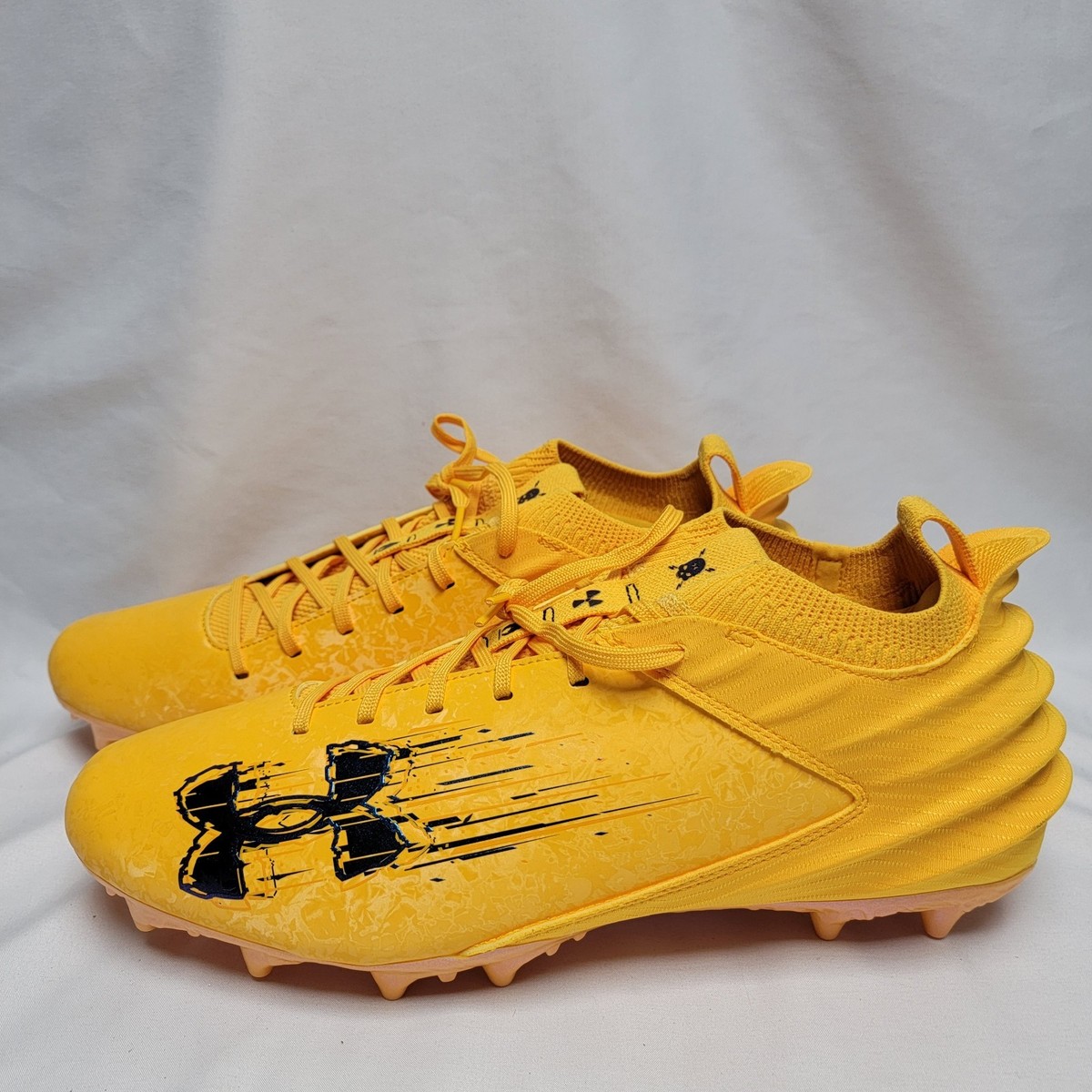 Suede Cleats Yellow Under Armour Spotlight Mc Suede Yellow Under