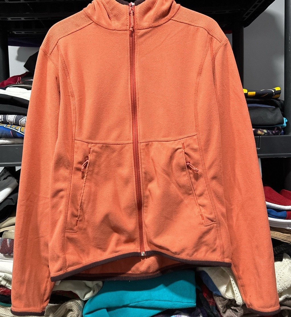 ARC'TERYX Arc’teryx Giacca Donna con Cappuccio Poliestere Pile Zip Arancione Tg S