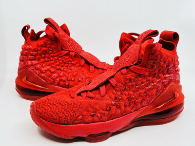 NIKE LeBron XVII 17 Red Carpet GS Grade School Sneaker Size 4Y BQ5594 600