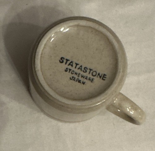 Statastone Steingut Kaffeetasse Becher Made in Japan Sunnydale - Bild 4 von 4