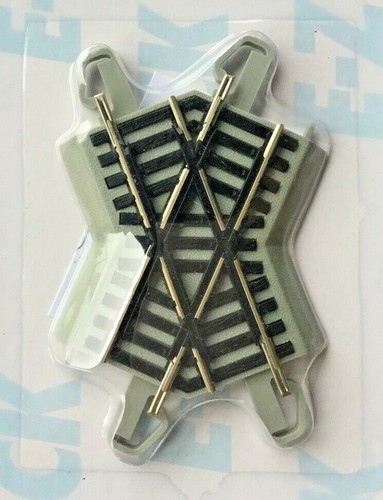 BACHMANN 1/87 HO E-Z TRACK NICKEL SILVER RAIL 45 DEGREE CROSSING ITEM 44543 F/S - Picture 3 of 3